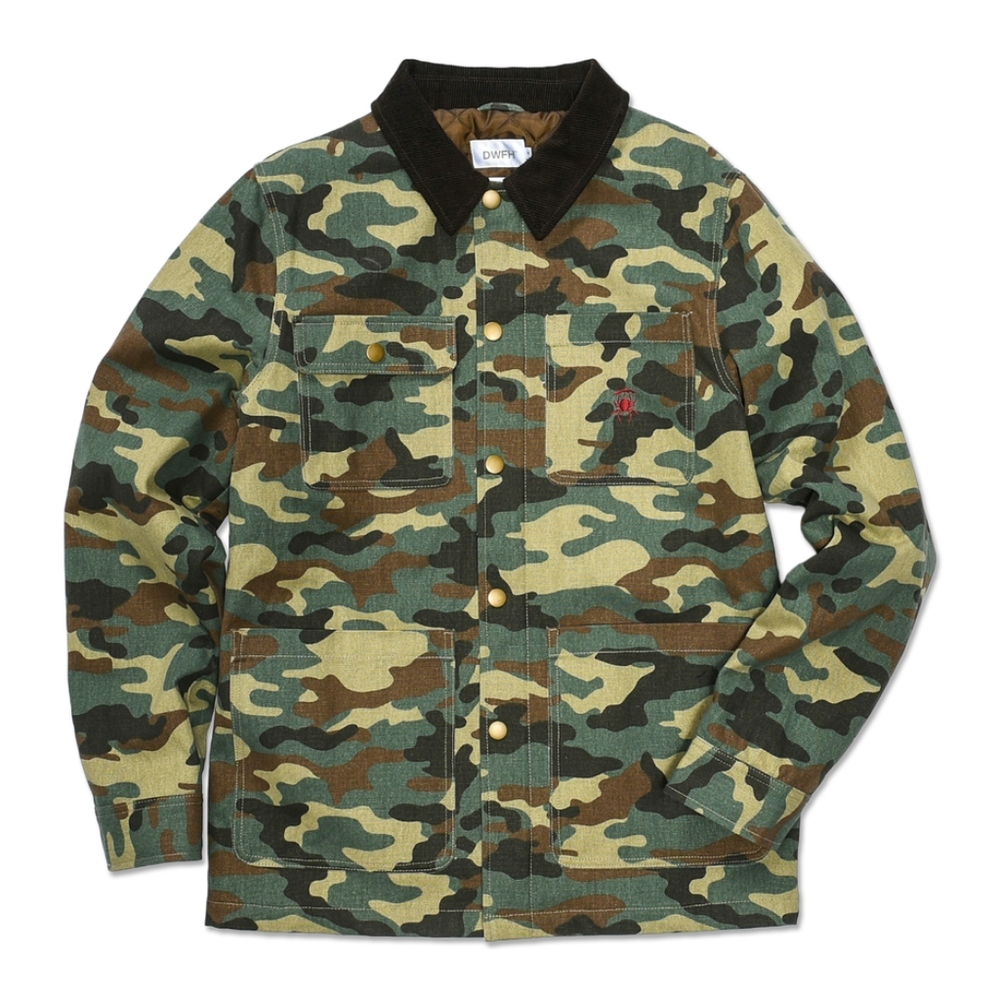 Deathworld Camo Jacket Small NWT